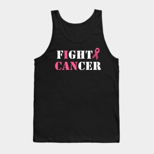 Fight Breast cancer design Tank Top